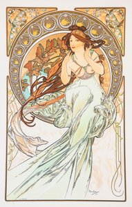 La Musica From the Series The Arts, 1898