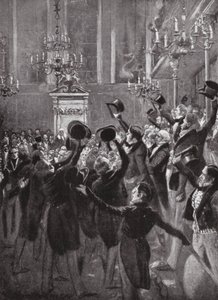 The Carrying of the Second Reading of the First Reform Bill