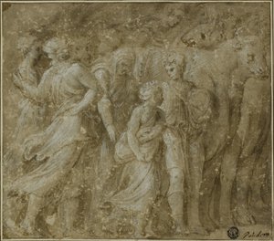Procession of Figures and Oxen