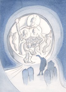 Christ welcomes the contrite and willing soul into the heart of the Holy Trinity. "Those who hide in Him shall not be condemned" (Ps 33).
