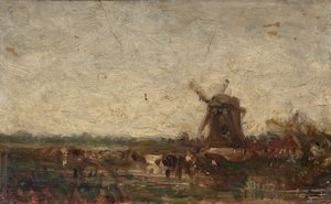 Holland, the Mill, ca. 1853