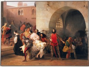 Bice found by Marco Visconti in basement of his castle at Rosate