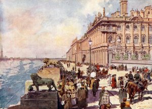 Russia: The Winter Palace on the Neva