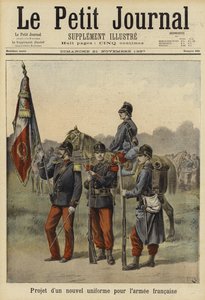 Proposed New Uniform for the French Army, 1897