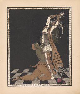 Ida Rubinstein and Vaslav Nijinsky in the Ballet Scheherazade