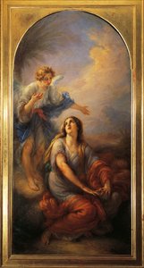 Hagar in the desert