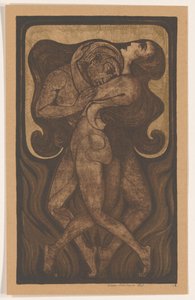 Entwined, Naked Man and Woman