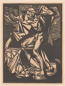 Samson Destroys the Temple Columns by Johannes Josephus Aarts