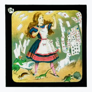 Alice in Wonderland, Coloured Lantern Slides