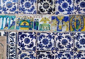 Majolica Tiles Decoration (17th Century), Armenian Patriarchate of Jerusalem, Old City of Jerusalem