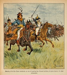 Joachim Murat Leading His Cavalry