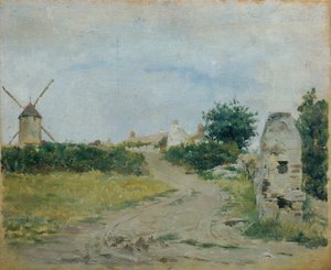 Landscape with Windmill