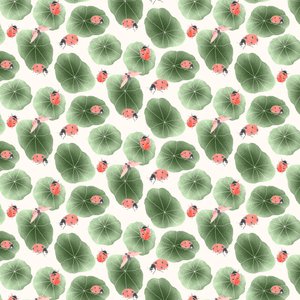 Nasturtium coordinate pattern colorway 2