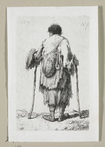 Beggar Seen from Behind