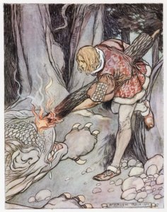 Illustration for Siegfried the Dragon-Slayer