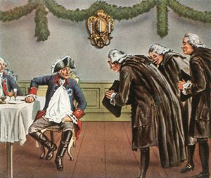 Frederick the Great and the men from Greiffenberg