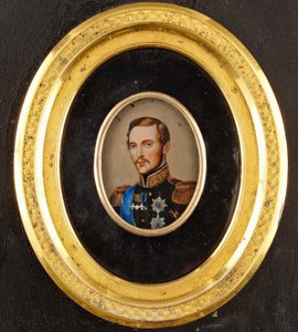 Portrait of Emperor Alexander II, 1840s