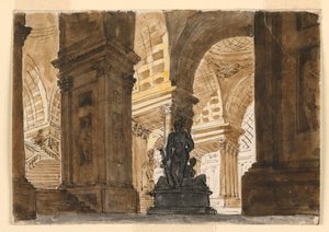 Stage Design, Interior of Palace Staircase