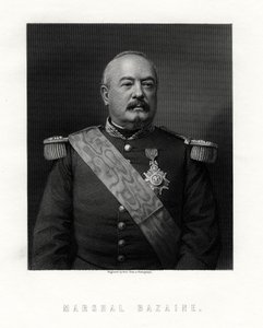 Achille Francois Bazaine, marshal of France, 19th century
