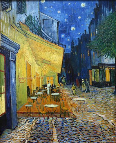 Café Terrace at Night by Vincent van Gogh